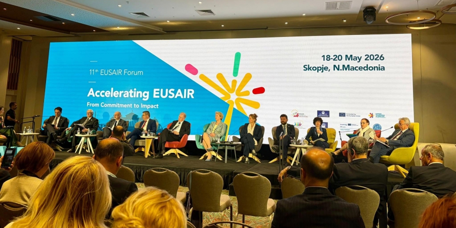 CKM Represents URBANFLOODS at the 11th EUSAIR Forum in Skopje